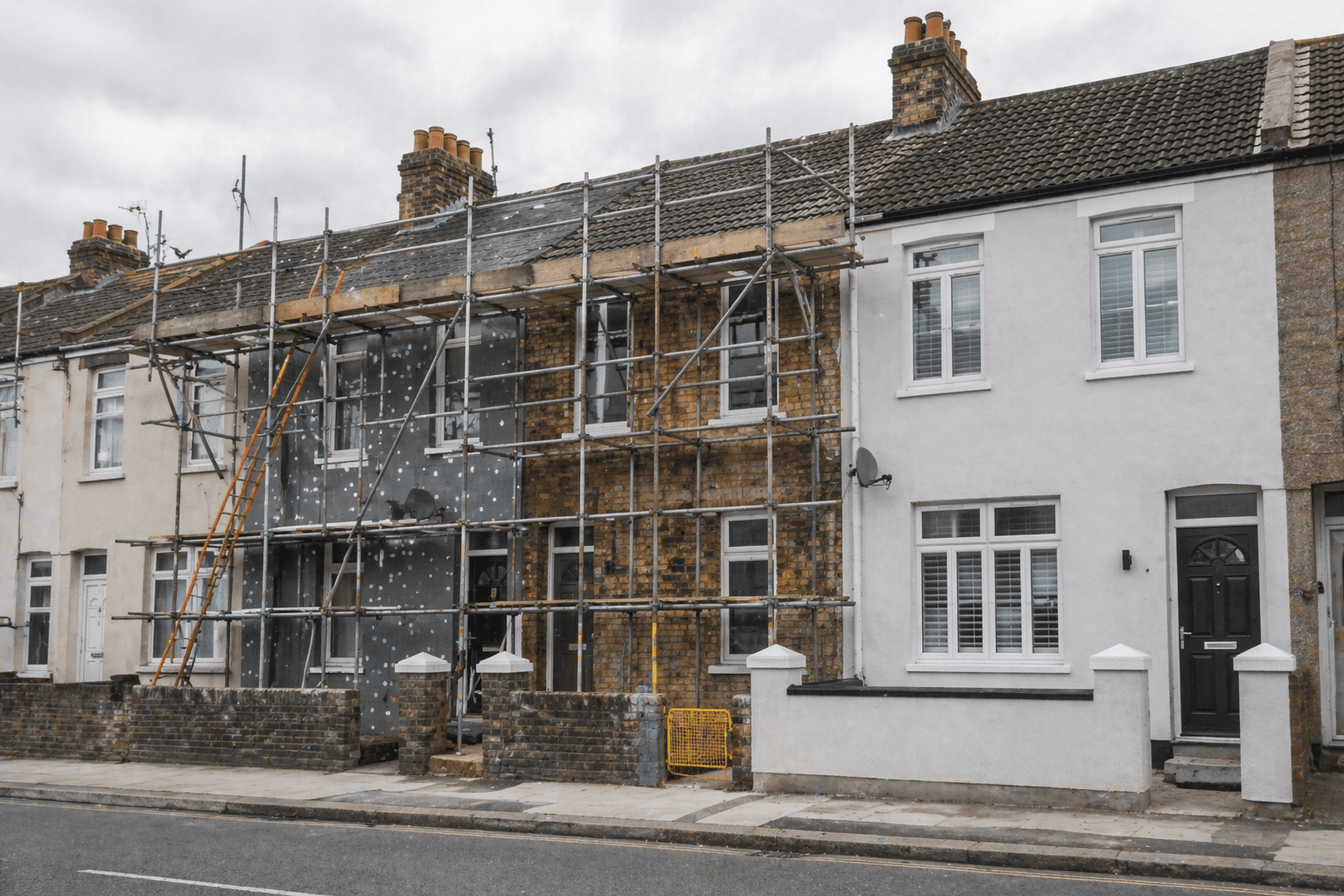 Brightwall planned works in progress
